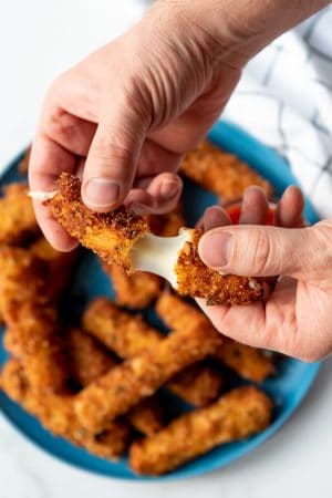 mozzarella sticks frankly