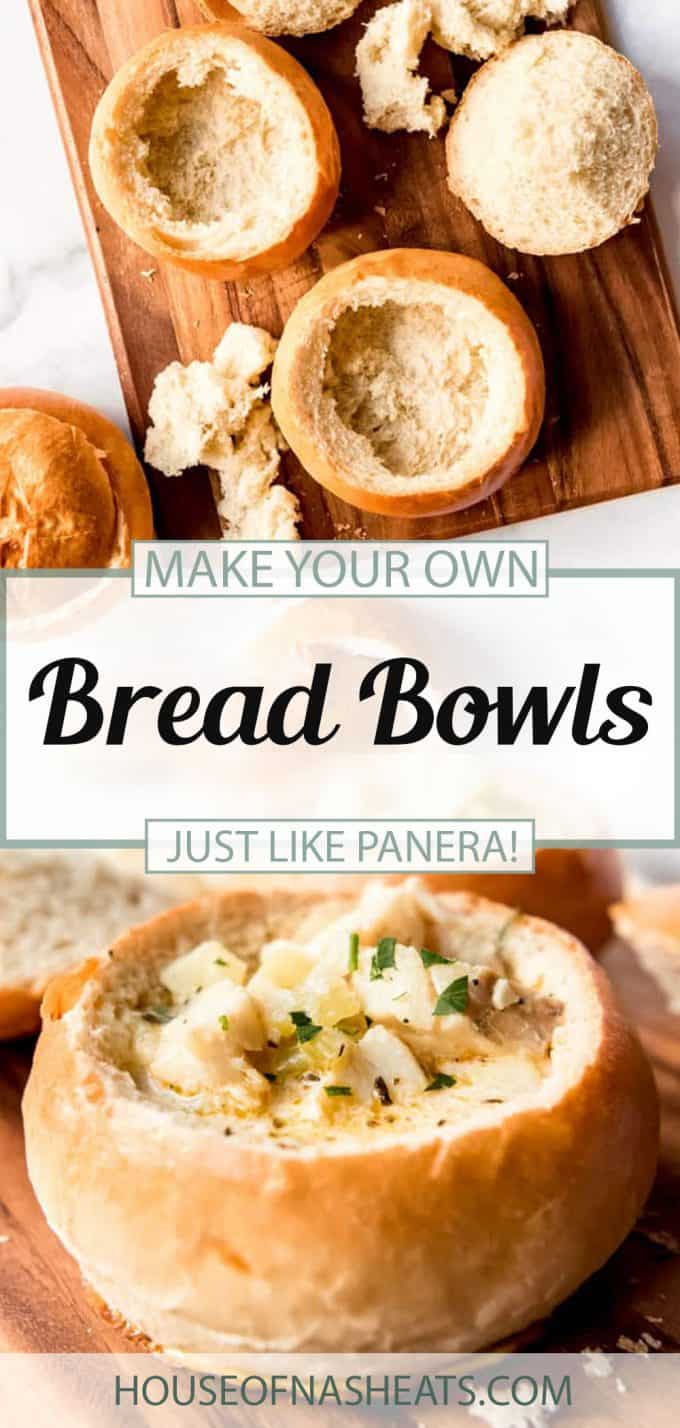 Homemade Bread Bowls - House of Nash Eats