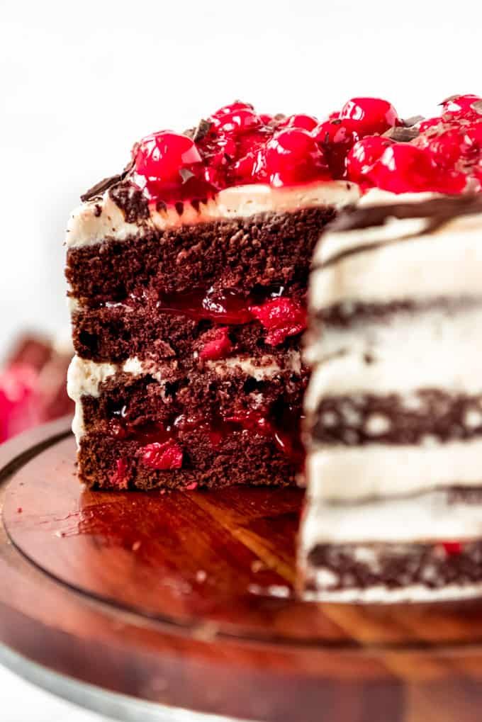 Aunt Becky's Black Forest Cake