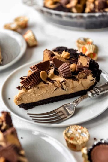 Peanut Butter Pie Recipe (No Bake) - House of Nash Eats