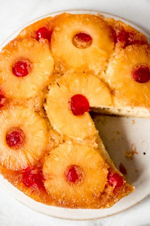 Old Fashioned Pineapple Upside Down Cake (Recipe from Scratch) - House ...