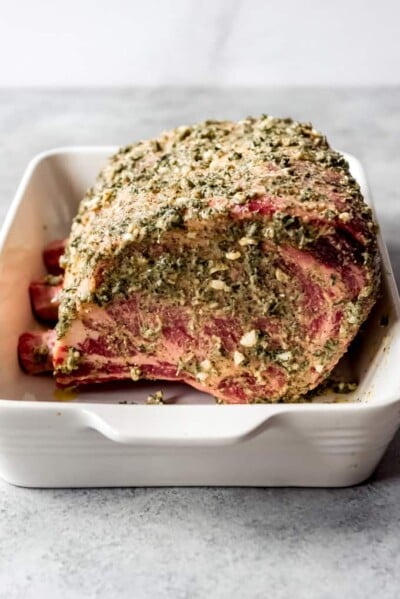 Prime Rib with Horseradish Sauce - House of Nash Eats