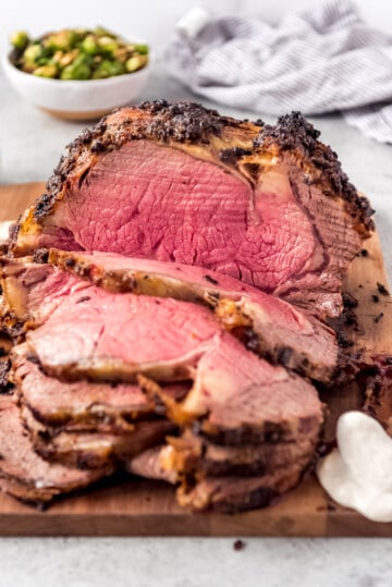 Prime Rib with Horseradish Sauce - House of Nash Eats