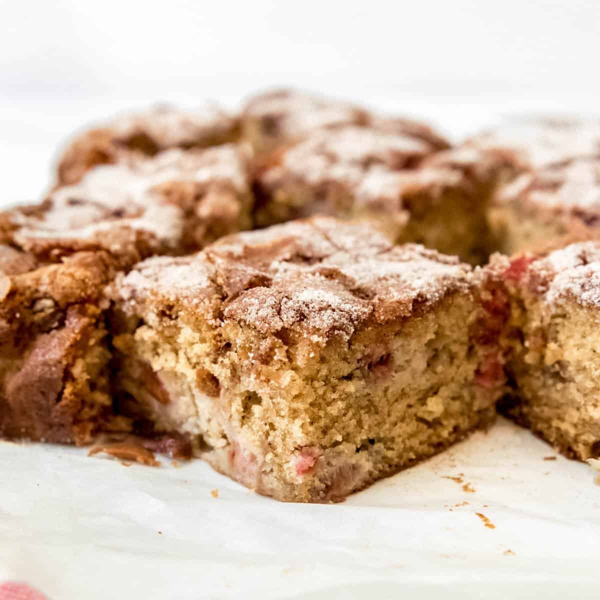 Rhubarb Cake