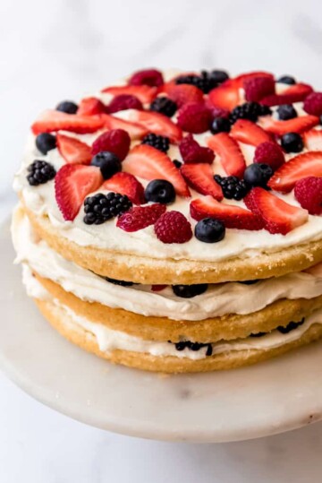 Berry Chantilly Cake Recipe - House of Nash Eats