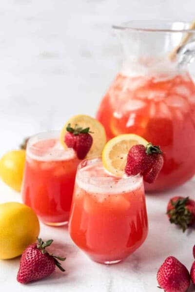 Strawberry Lemonade - House of Nash Eats