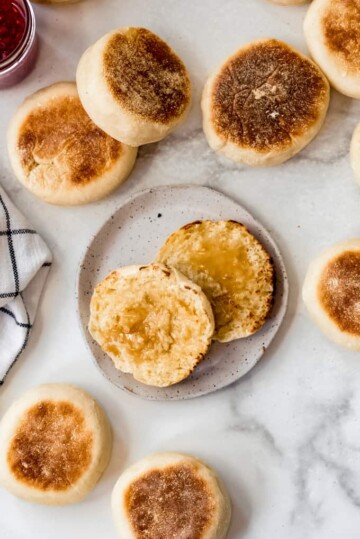 Homemade English Muffins - House of Nash Eats