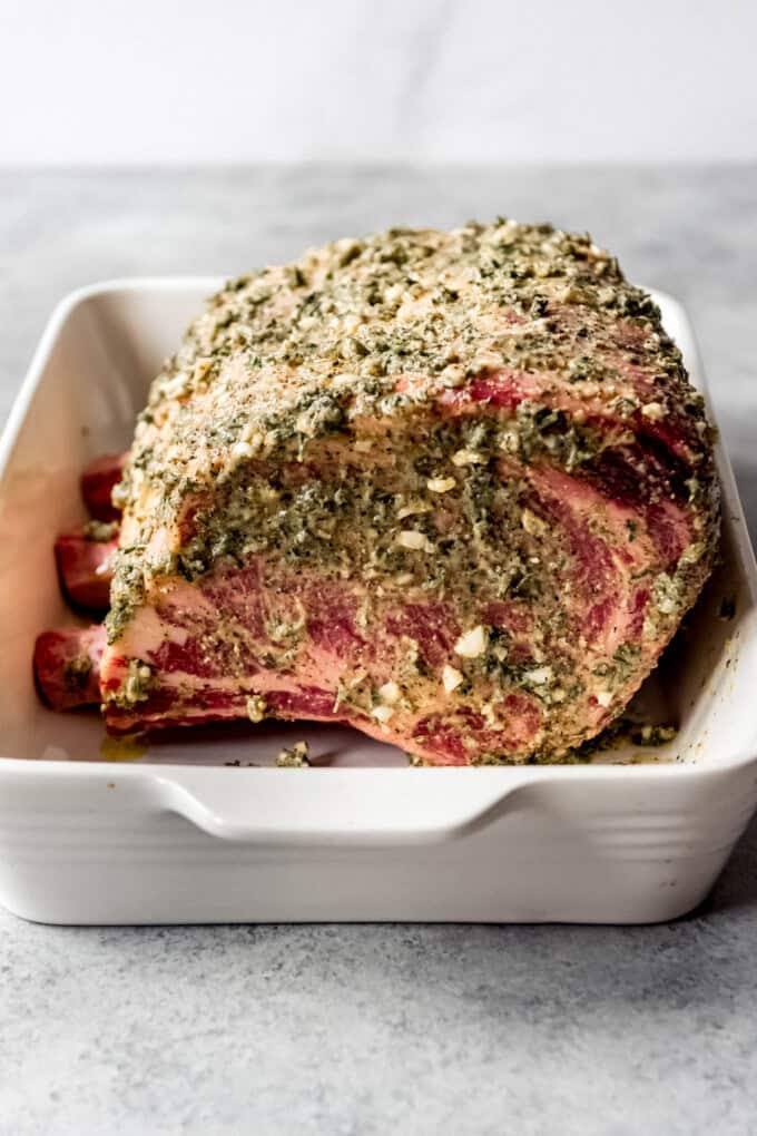 Prime Rib with Horseradish Sauce - House of Nash Eats