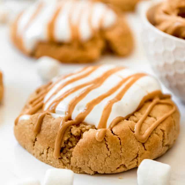 Fluffernutter Cookies - House of Nash Eats