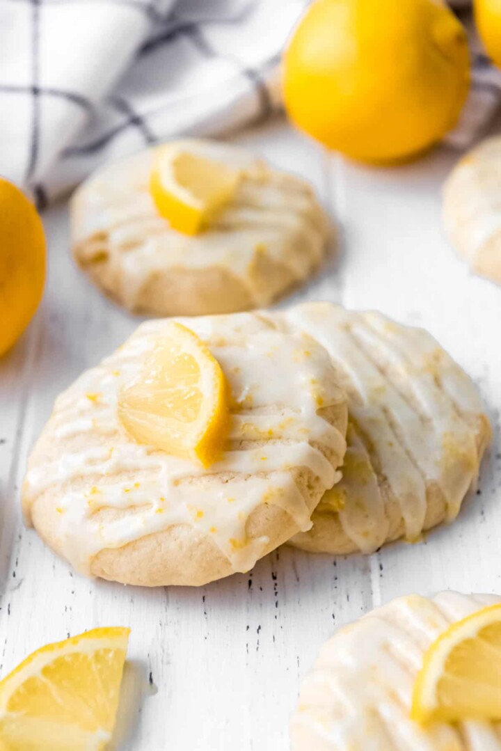 Glazed Lemon Cookies - House Of Nash Eats