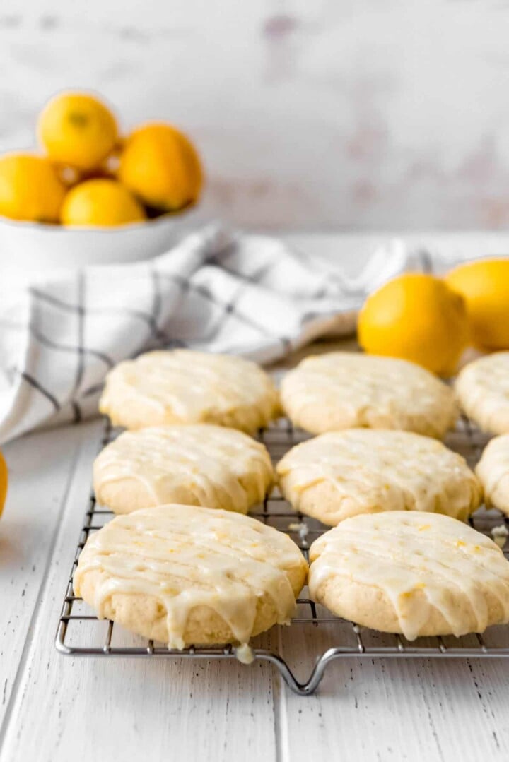 Glazed Lemon Cookies - House of Nash Eats