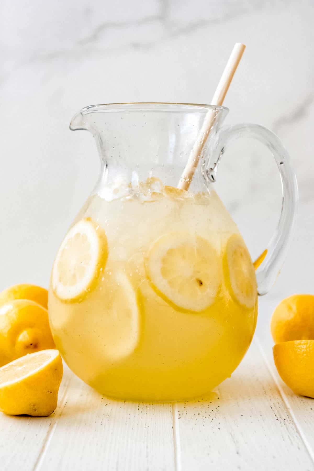 Homemade Lemonade Recipe - Sugar Spun Run