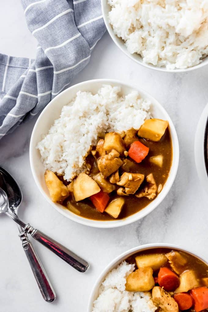Rice and Golden Curry 