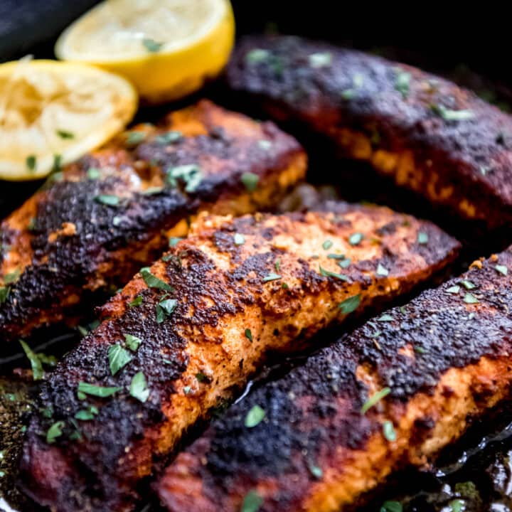 Blackened Salmon - House of Nash Eats