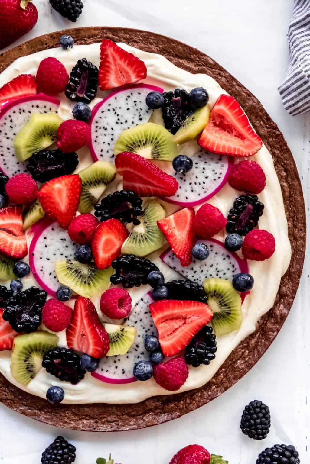 Brownie Fruit Pizza House Of Nash Eats