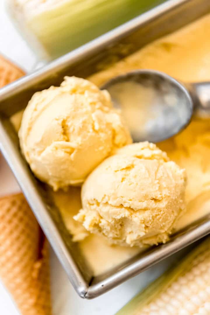 Corn Ice Cream - House of Nash Eats