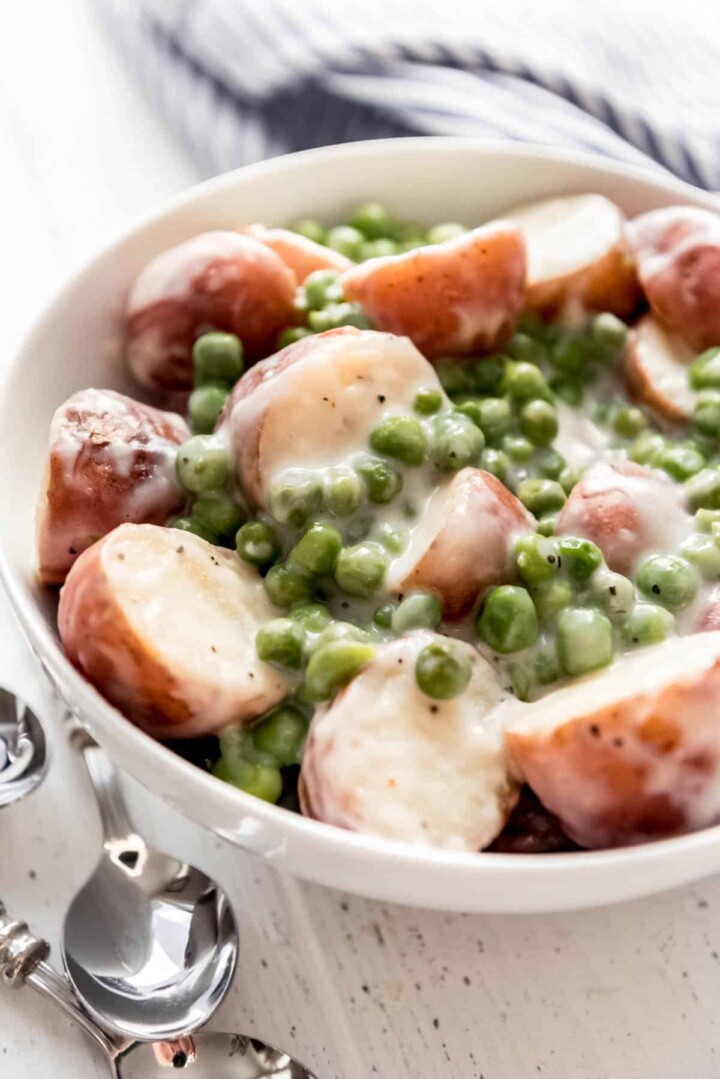 Creamed Peas And Potatoes House Of Nash Eats