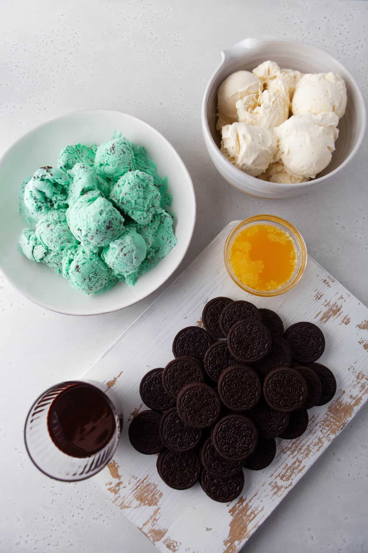 mint chip oreo ice cream pie ingredients