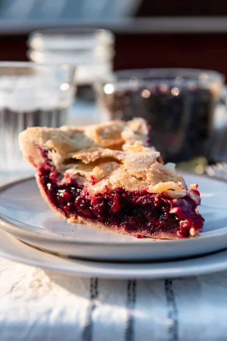 Montana Huckleberry Pie