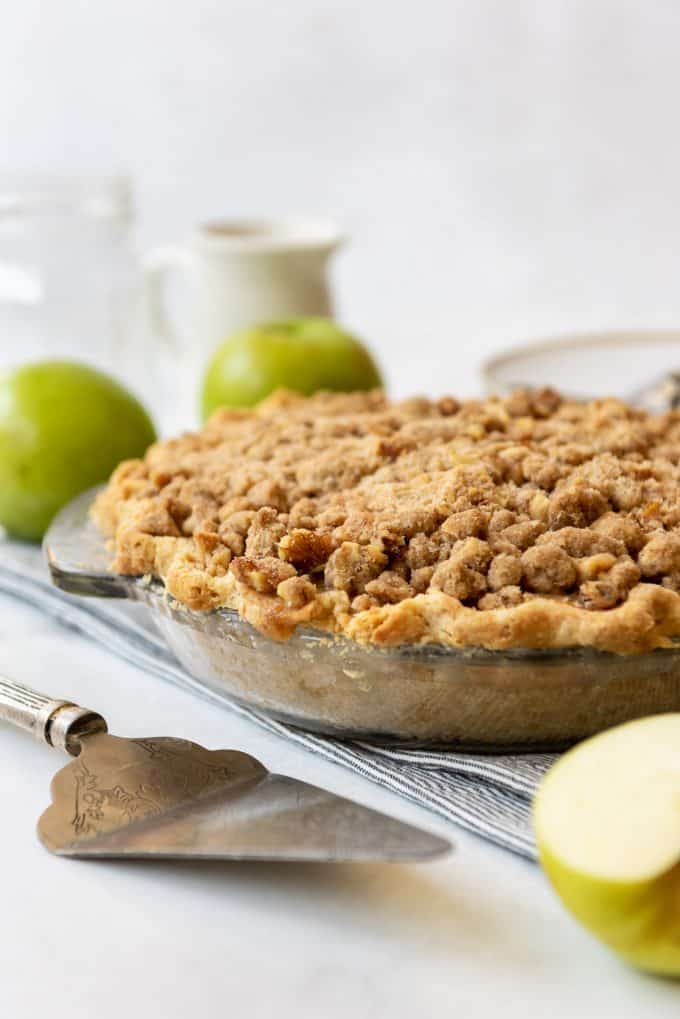 Sour Cream Apple Pie - House of Nash Eats