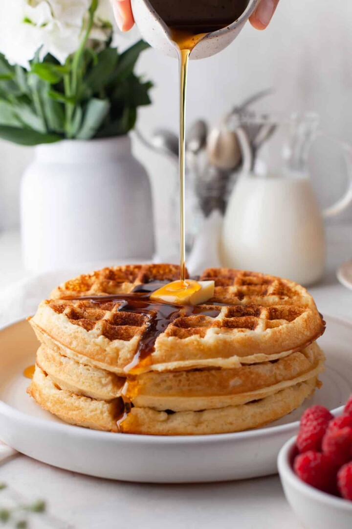 Best Belgian Waffle Recipe - House of Nash Eats