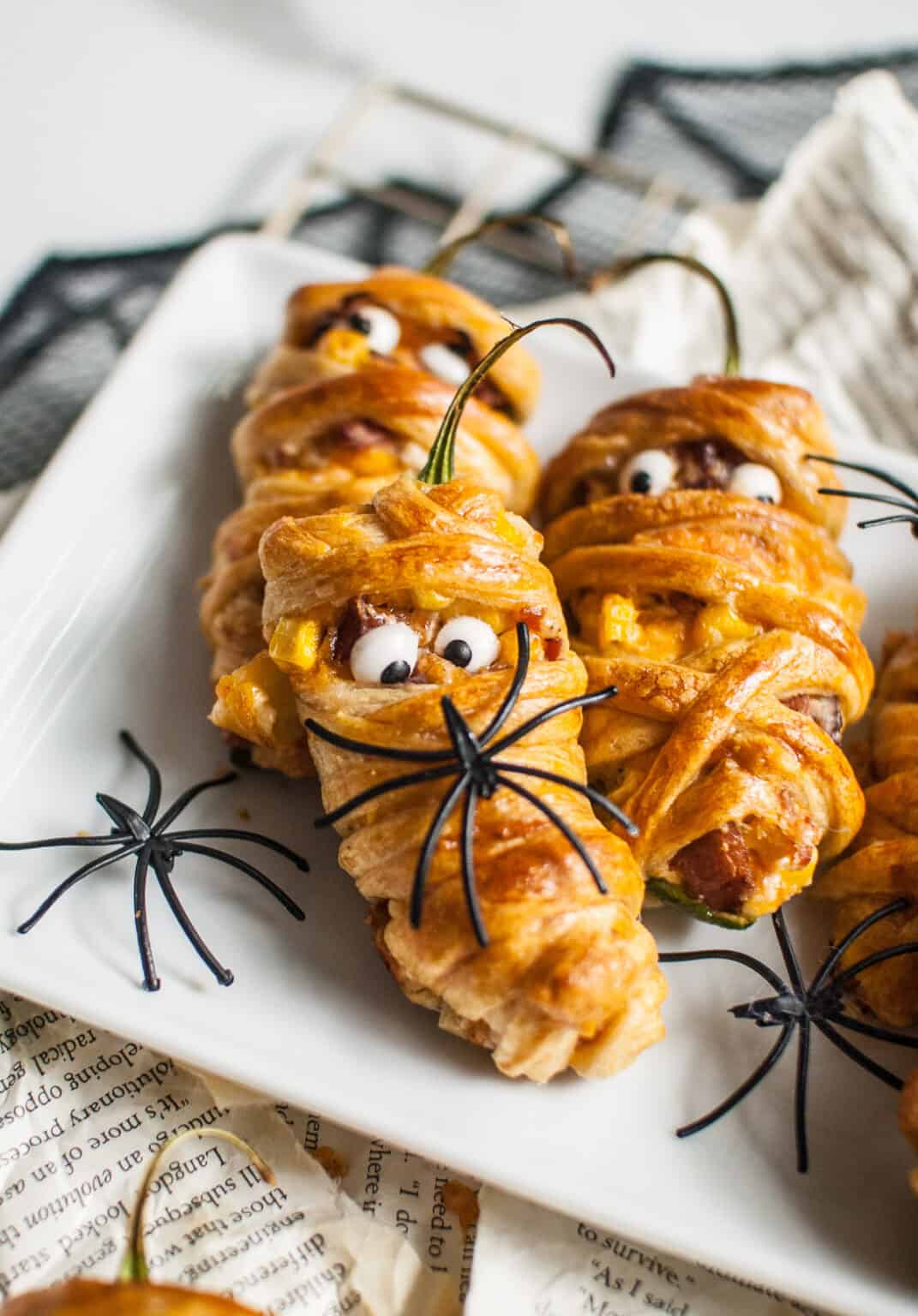 Frightfully Fun Mummy Jalapeno Poppers House of Nash Eats