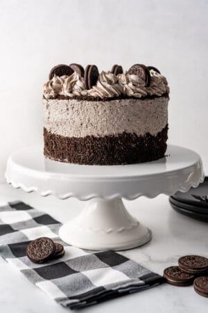 The BEST Oreo Cookies & Cream Cake - House of Nash Eats