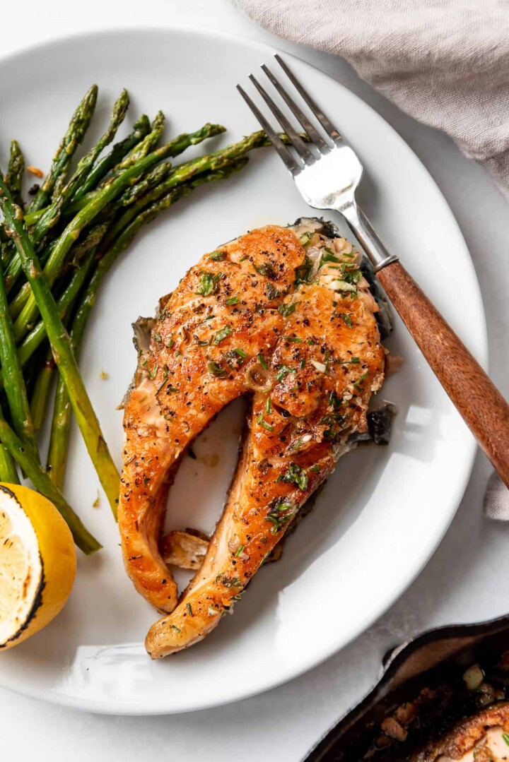 How to Cook Salmon Steaks - House of Nash Eats