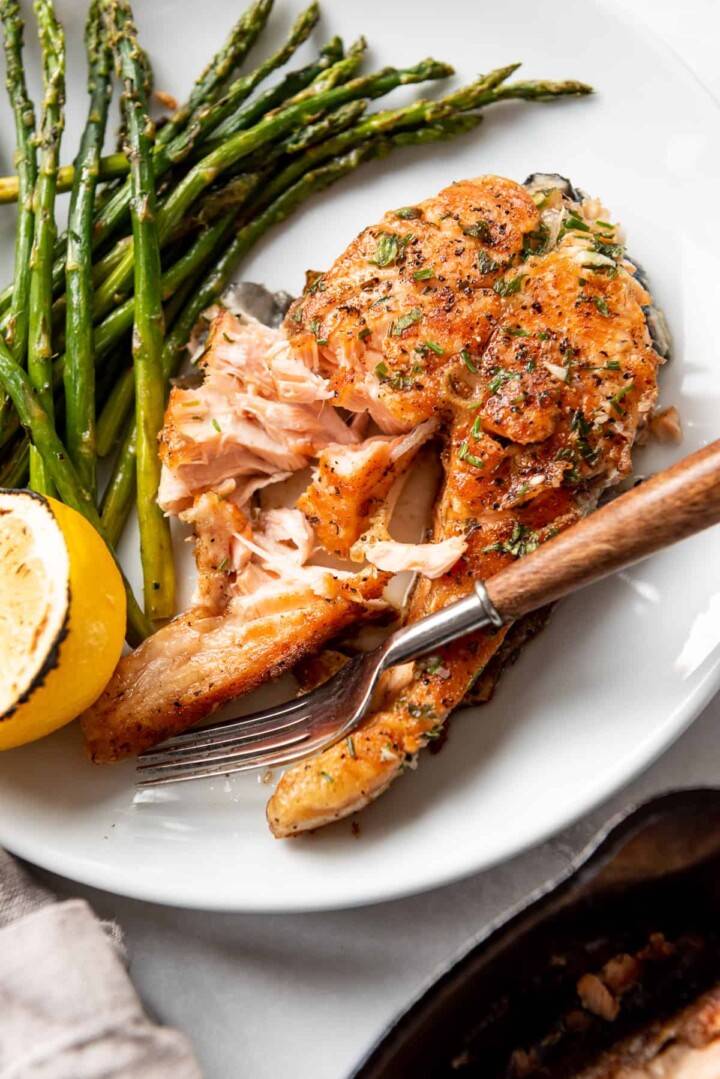 How to Cook Salmon Steaks - House of Nash Eats