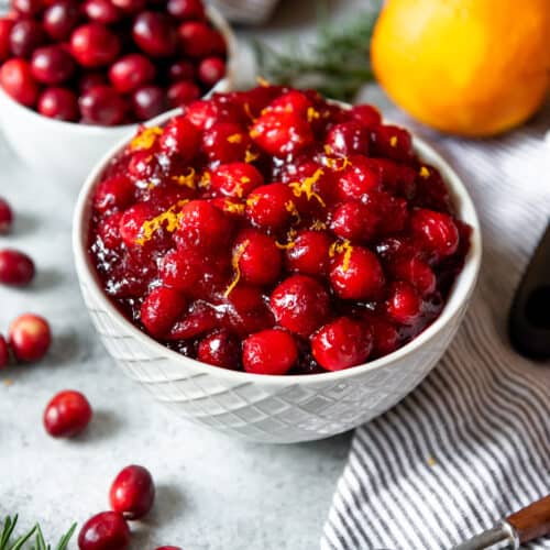 Fresh Cranberry Sauce with Orange Juice - House of Nash Eats