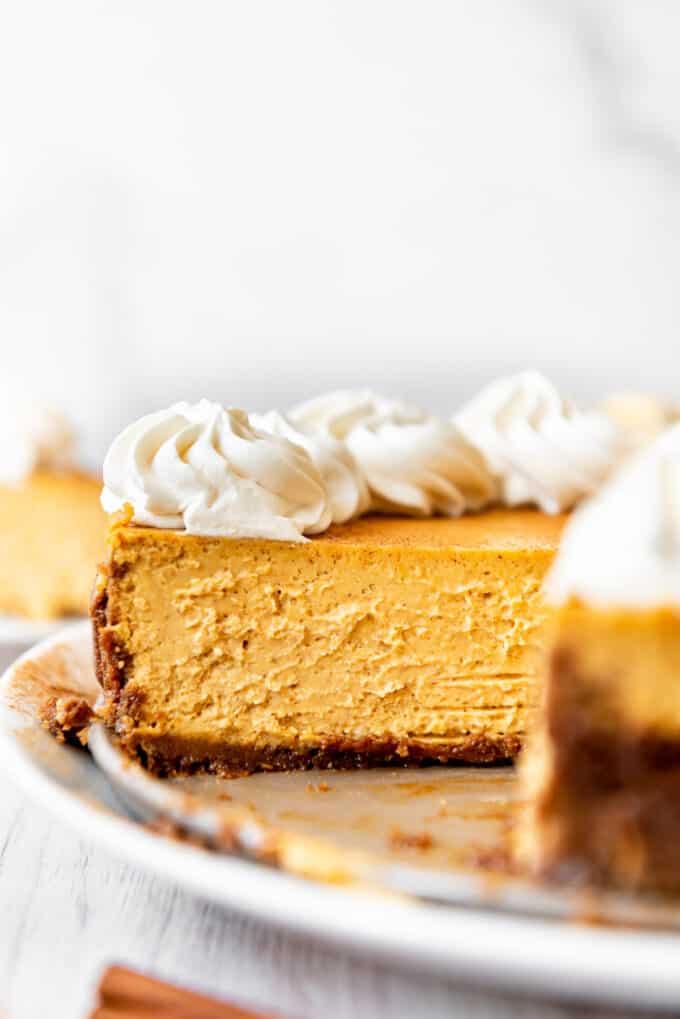 Best Easy Pumpkin Cheesecake Recipe - House of Nash Eats