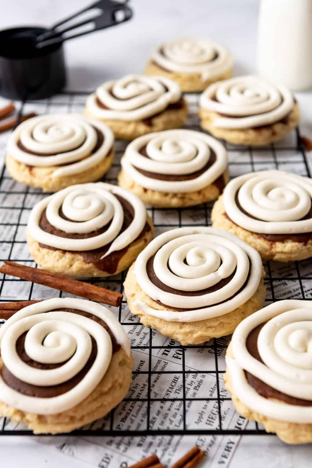 Copycat Crumbl Cinnamon Swirl Cookies House of Nash Eats