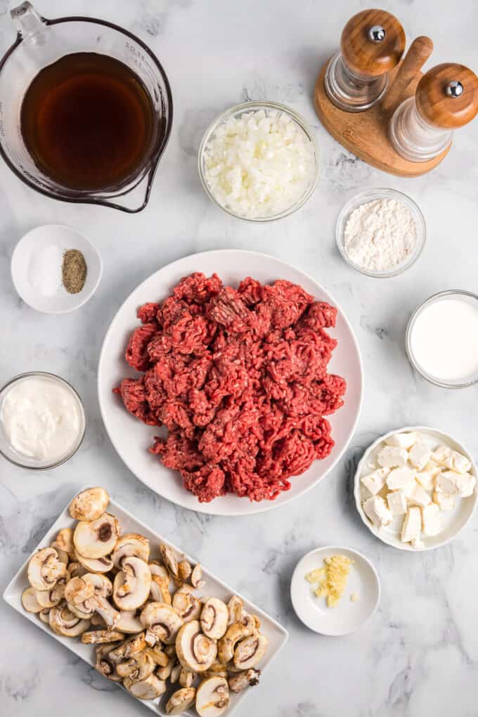 Best EASY Ground Beef Stroganoff Recipe - House Of Nash Eats