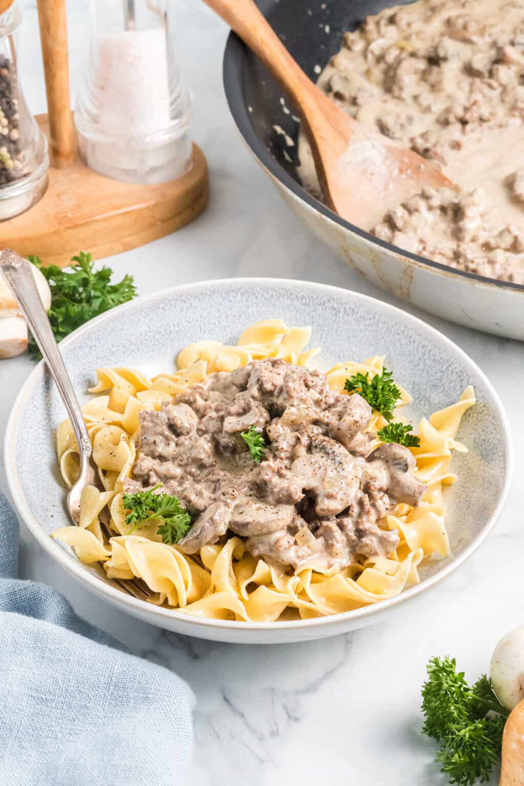 Best Easy Ground Beef Stroganoff Recipe House Of Nash Eats 