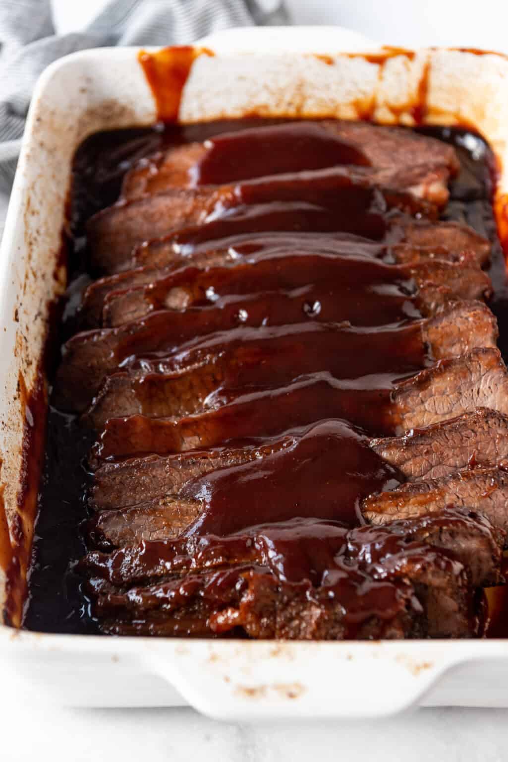 Easy Oven Roasted BBQ Beef Brisket House of Nash Eats