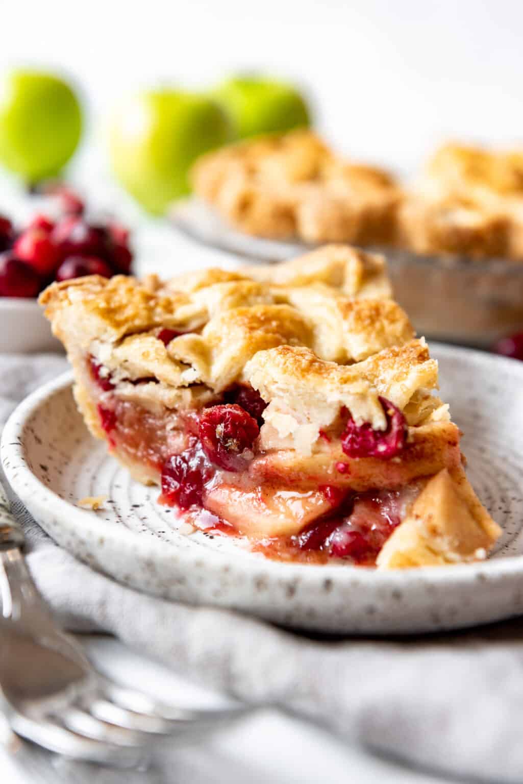 Homemade Cranberry Apple Pie - House of Nash Eats