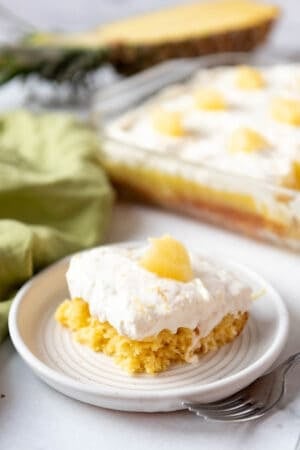 Easy Pineapple Poke Cake - House of Nash Eats