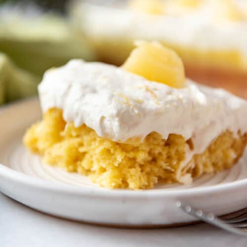 Easy Pineapple Poke Cake - House of Nash Eats