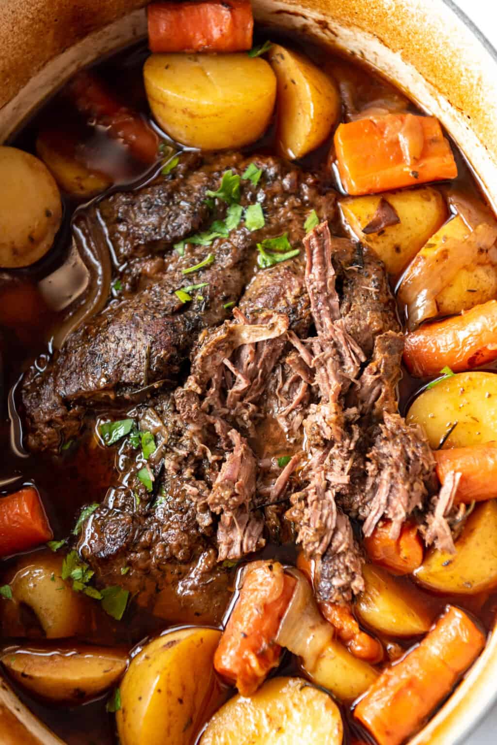 Best Dutch Oven Pot Roast Recipe - House of Nash Eats