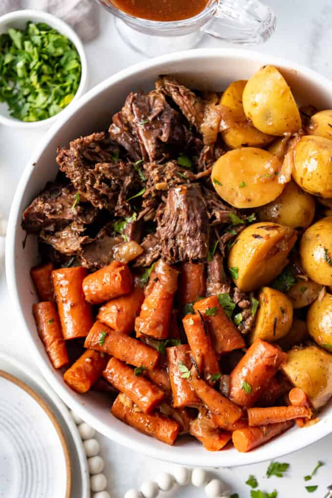 Best Dutch Oven Pot Roast Recipe - House of Nash Eats