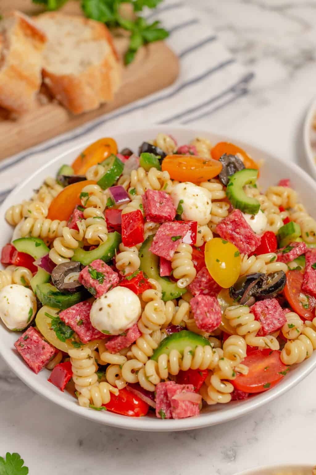 Italian Pasta Salad - House of Nash Eats