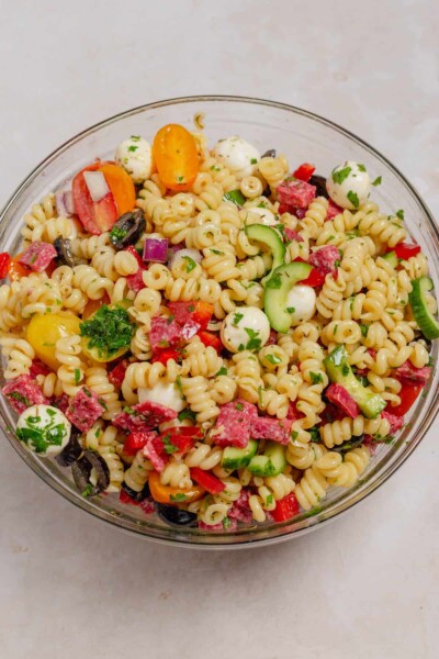 Italian Pasta Salad - House of Nash Eats