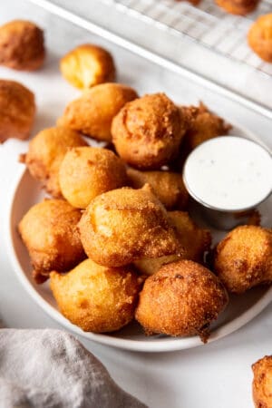 Homemade Hush Puppies Recipe - House of Nash Eats