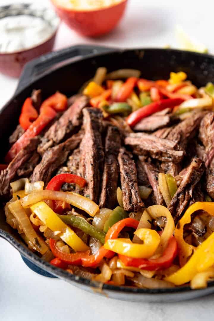 Best Steak Fajitas (Stovetop, Oven, or Grill) - House of Nash Eats