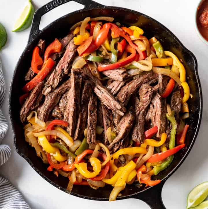 Best Steak Fajitas (Stovetop, Oven, or Grill) - House of Nash Eats