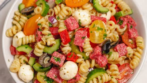 Italian Pasta Salad - House of Nash Eats