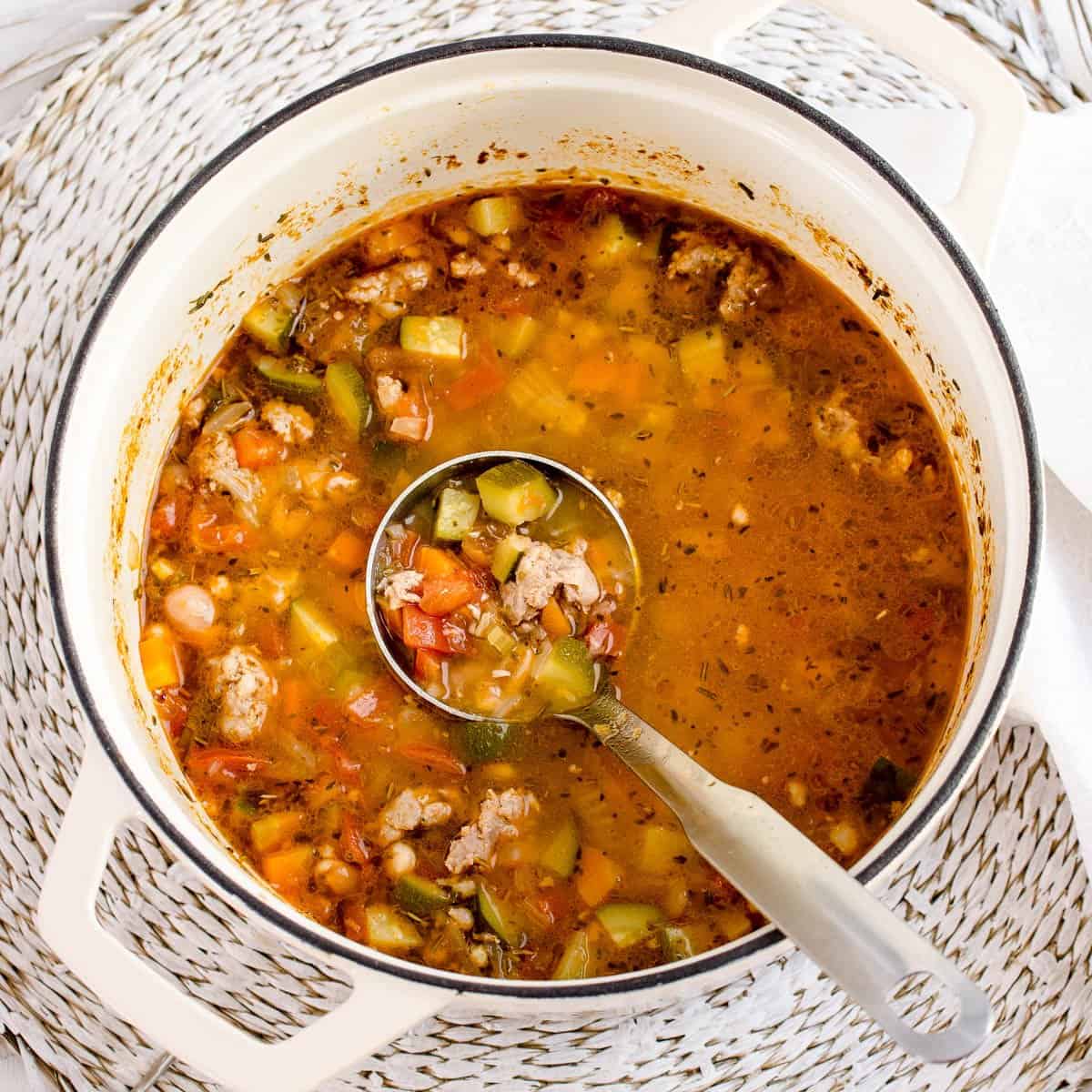 Easy Minestrone Soup