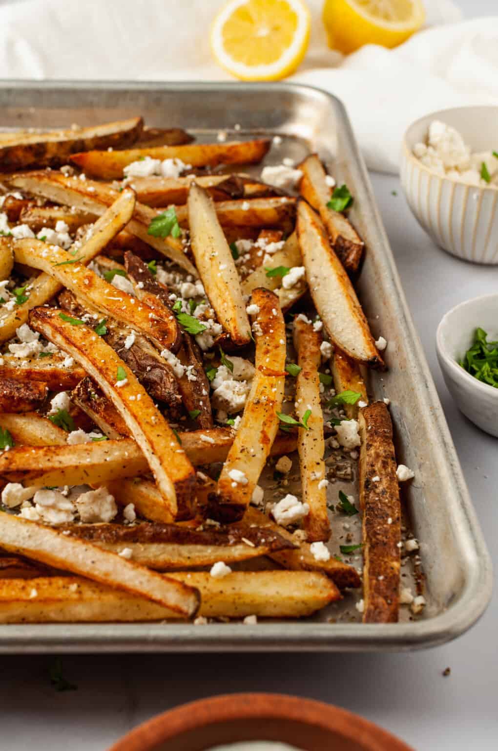 Crispy OvenBaked Greek Feta Fries House of Nash Eats