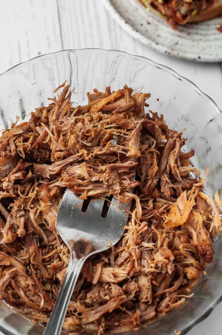 Sweet And Spicy Slow Cooker Pulled Pork House Of Nash Eats