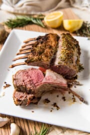 Roasted Rack Of Lamb Recipe - House Of Nash Eats